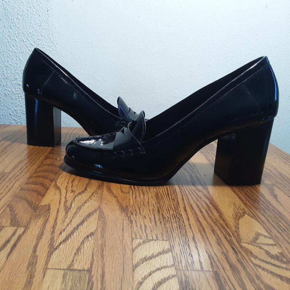 Michael Kors Black Patent Leather Pumps